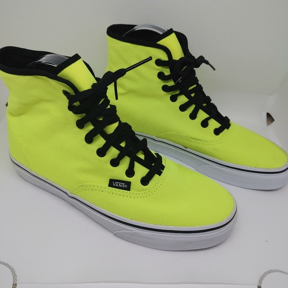yellow green vans